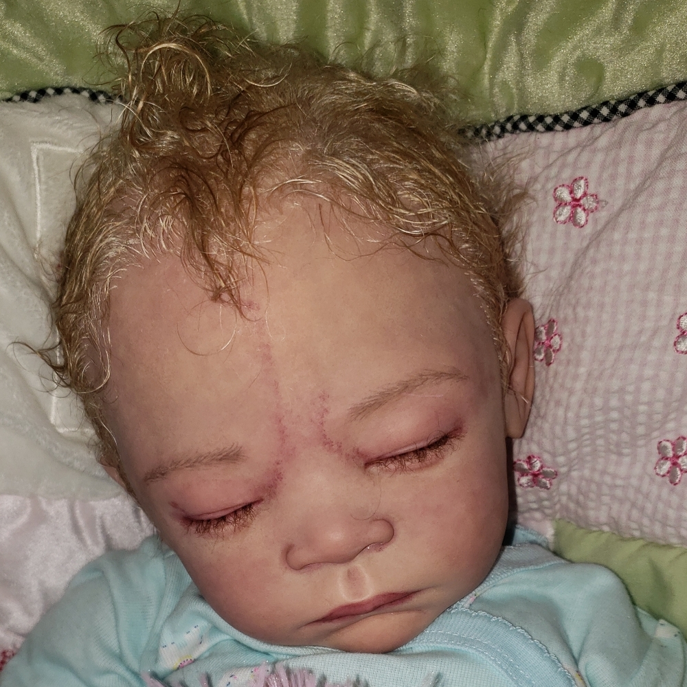 Reborn doll baby Laura Lee Eagles' TEGAN 3 month size